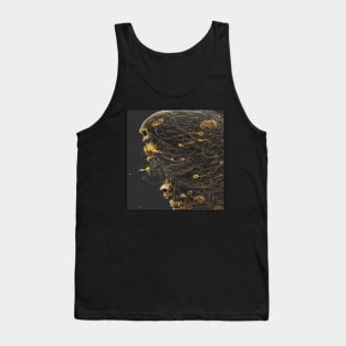 Flowers Near Face Goddess Tank Top